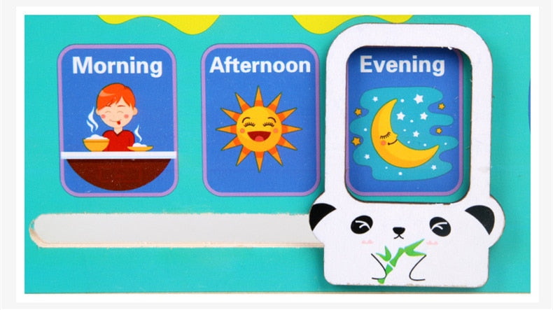 Montessori Multi-function Educational Weather Board