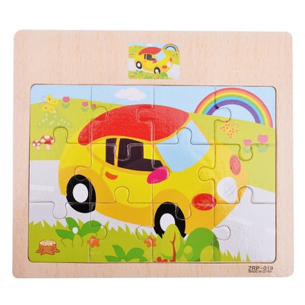 Wooden 3D Toy Jigsaw Puzzle (20 options available)