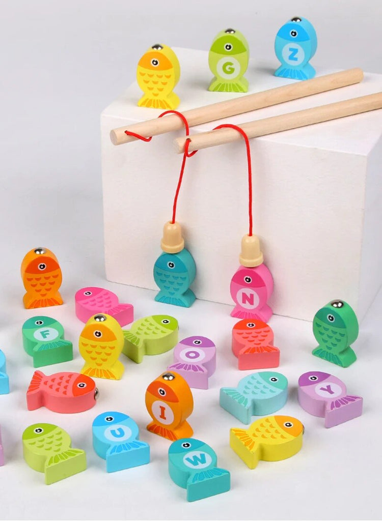 Magnetic Fishing Toy - Letter & Numbers