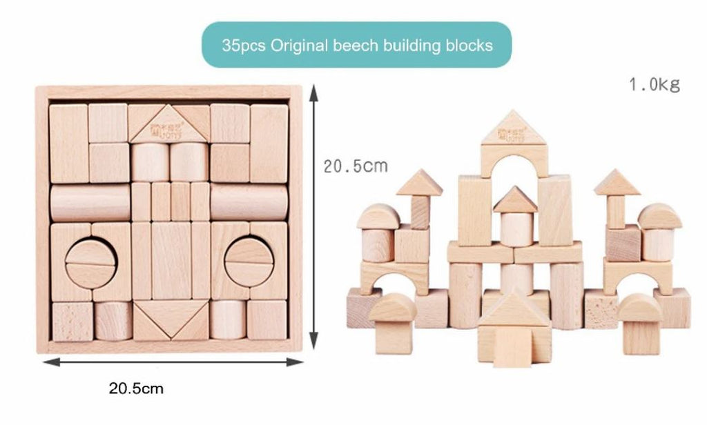 Beech Wood Block Sets - Original (4 sizes available)