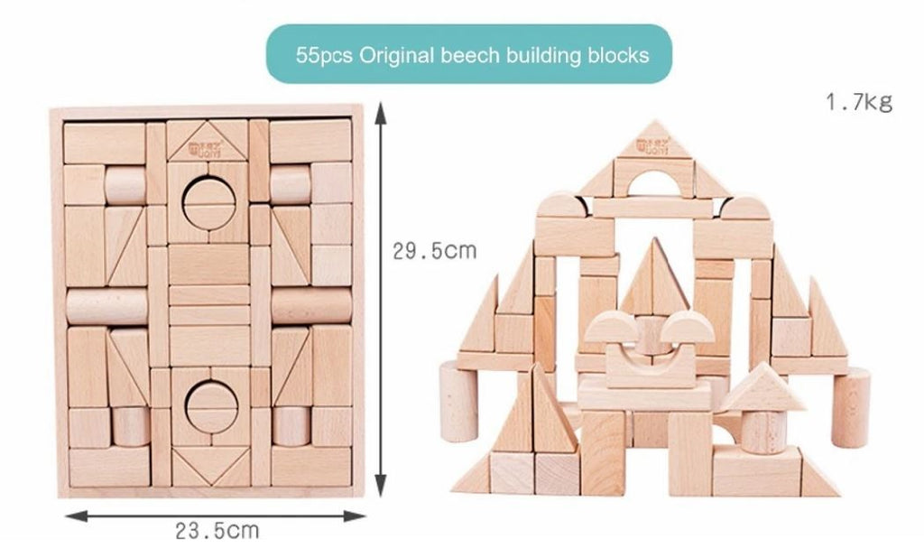 Beech Wood Block Sets - Original (4 sizes available)