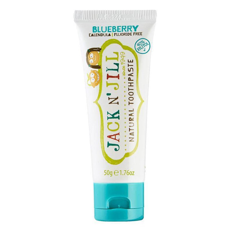 Jack N' Jill - Kids Fluoride Free Toothpaste - Blueberry 50g