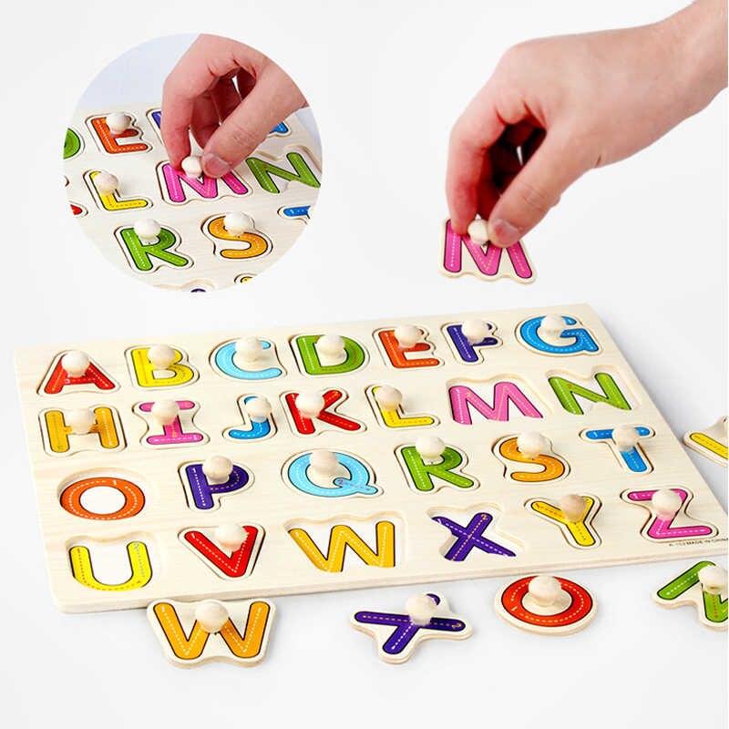 Wooden Alphabet Jigsaw Puzzle (3 options)