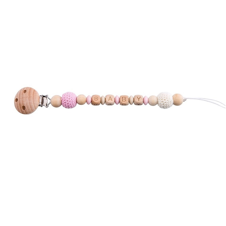 Pacifier Chain - Pink