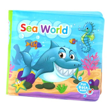 Waterproof Bath Book - Sea World