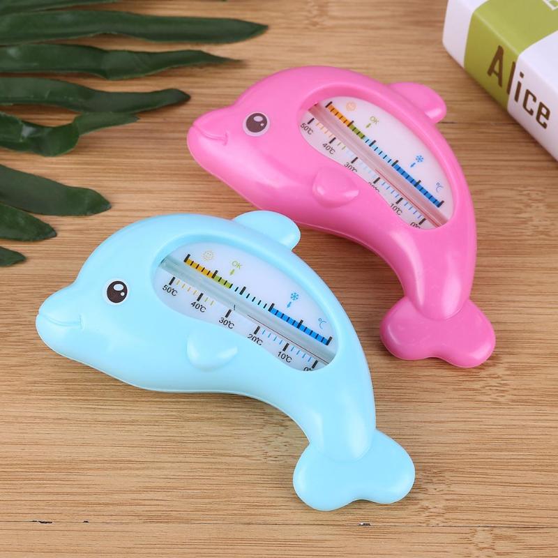 Baby Dolphin Thermometer - Pink/Blue