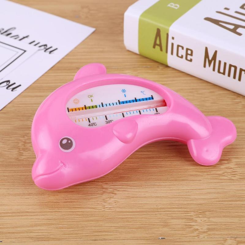 Baby Dolphin Thermometer - Pink/Blue