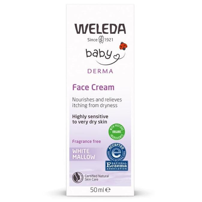 Weleda - White Mallow Face Cream Baby Derma 50ml
