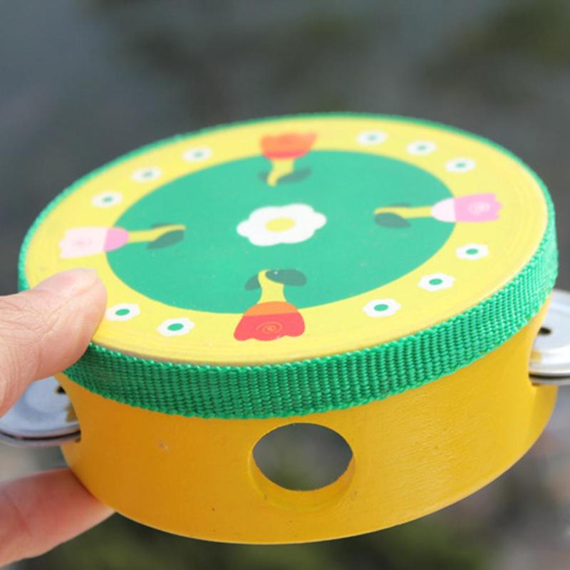 Tambourine Hand Drum Musical Toy Instrument