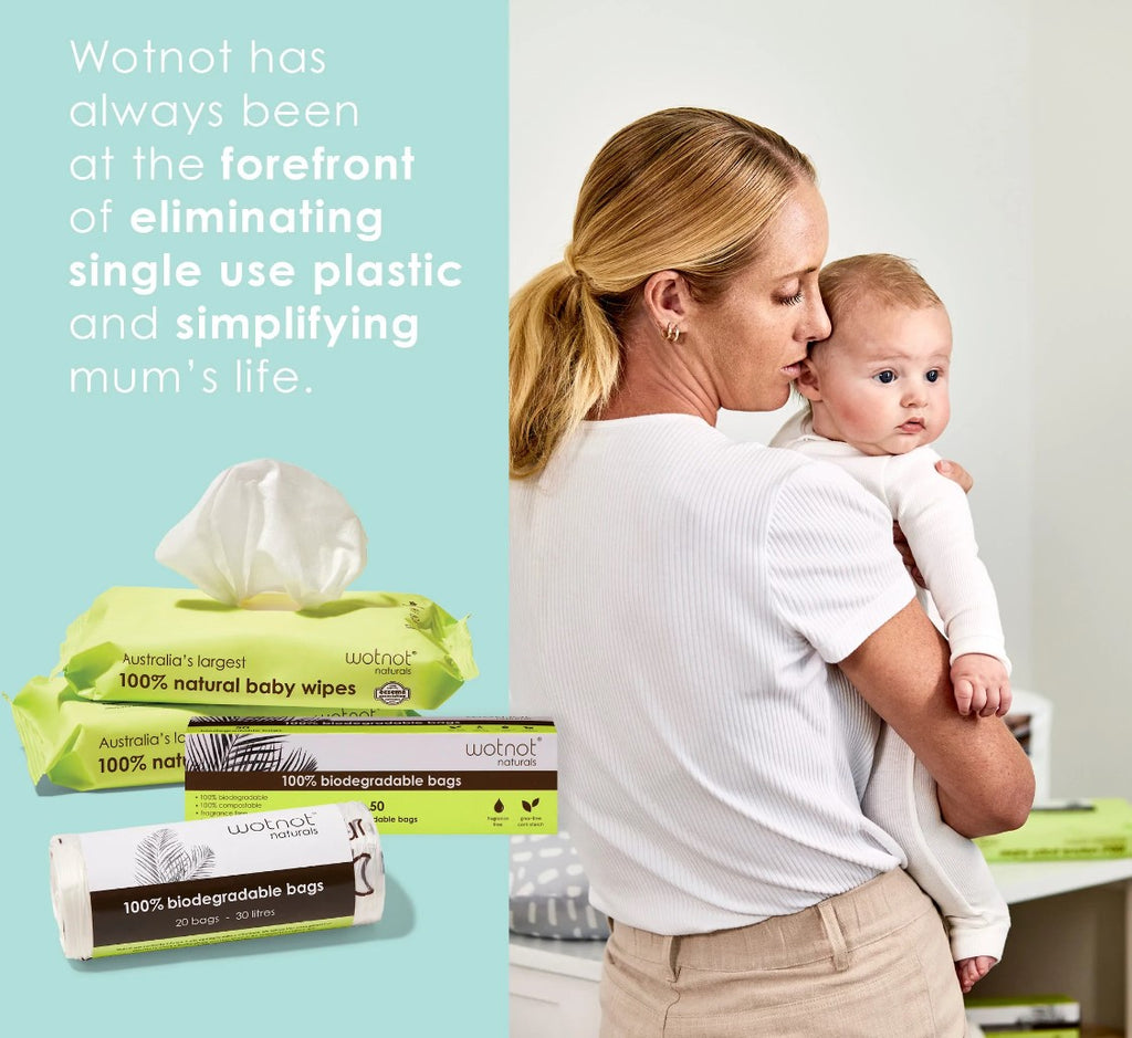 Wotnot - Biodegradable Nappy Bags 100% Compostable - 50