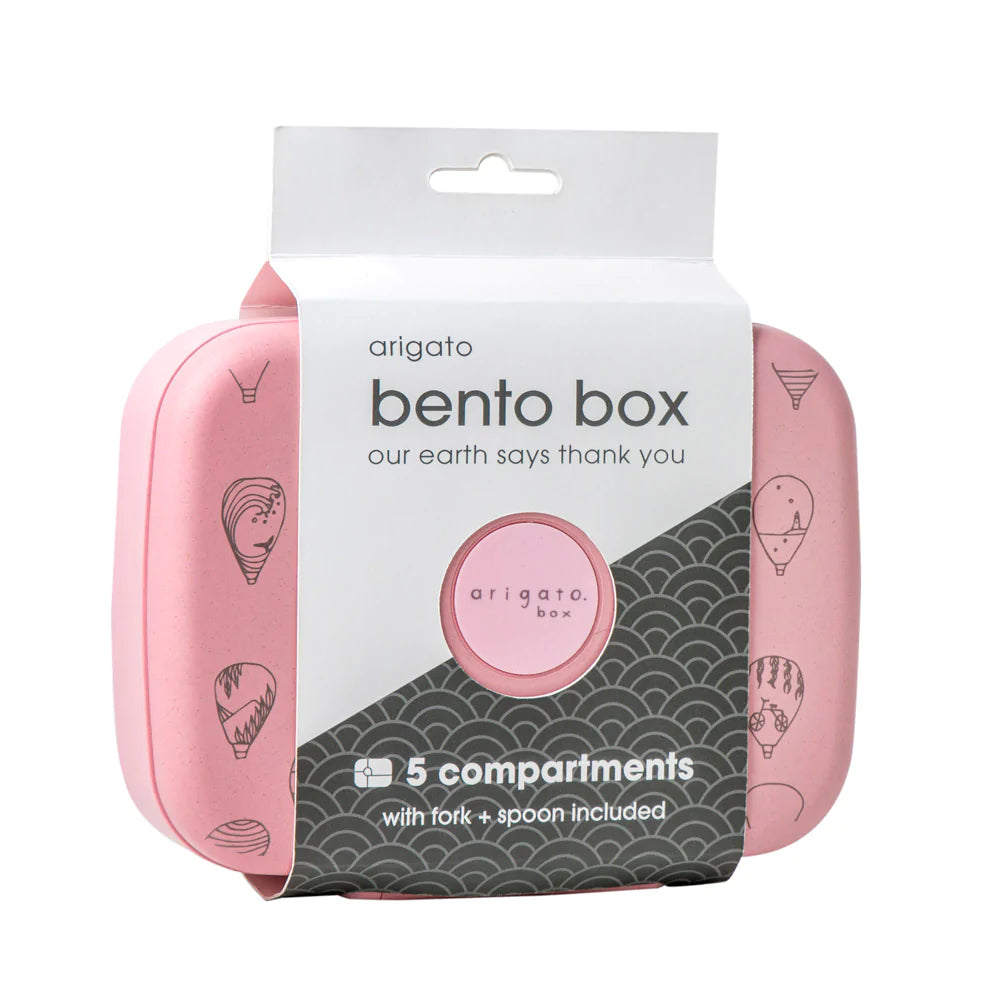 ARIGATO - Bento Lunch Box - Pink
