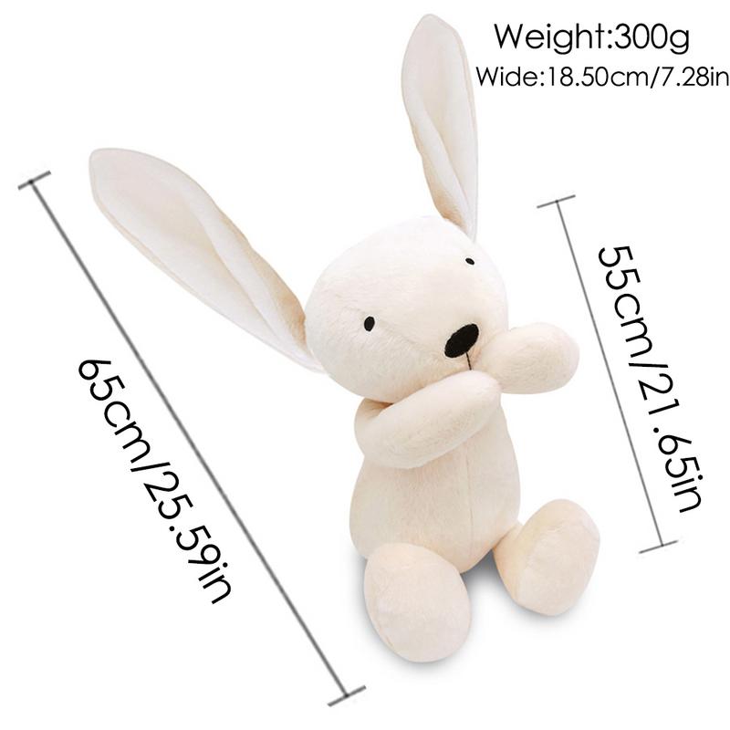 Cute Soft Plush White Bunny Doll
