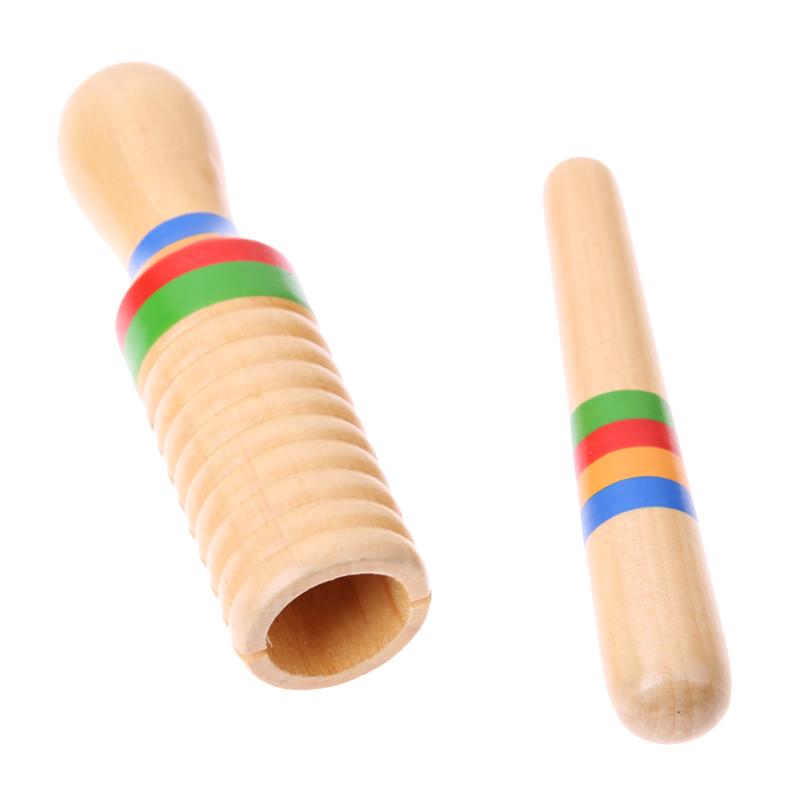Wooden Tone Block Percussion Musical Instrument