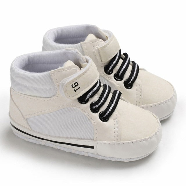 Baby Boy Shoes - White