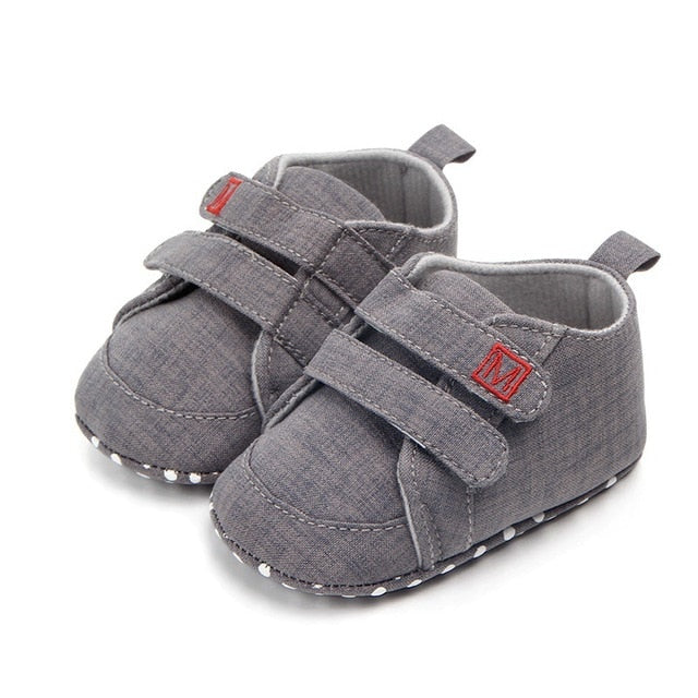 Baby Boy Shoes - Dark Grey