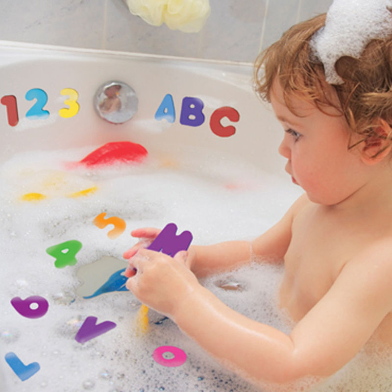 Foam Bath Letters & Numbers - 36pcs