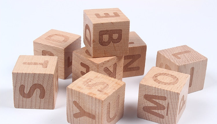 Wooden Spelling Picture Game