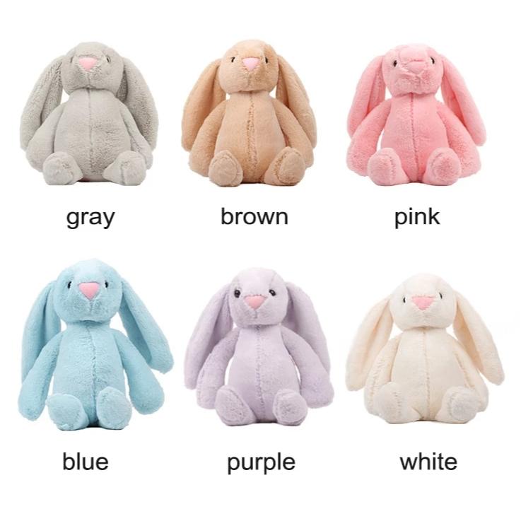 Soft Plush Bunny Teddy - Pink
