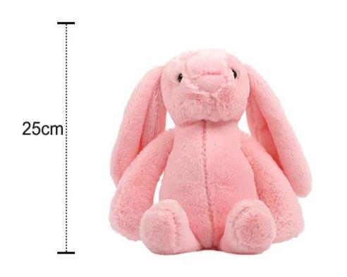 Soft Plush Bunny Teddy - Pink