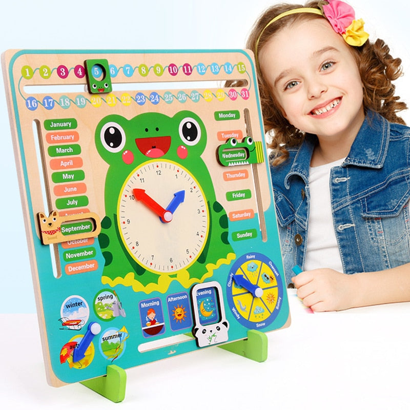 Montessori Multi-function Educational Weather Board