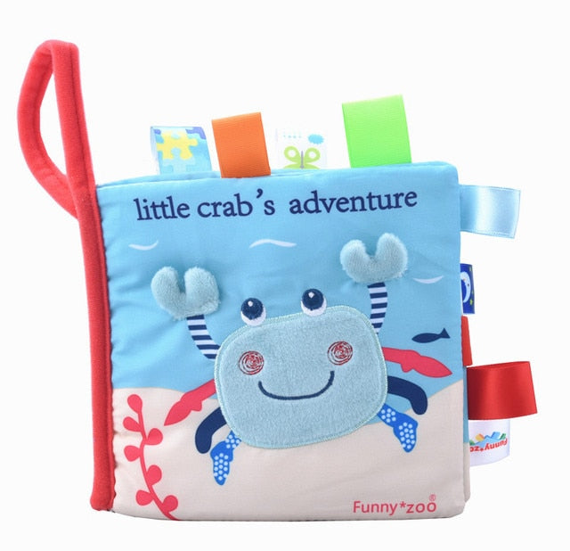 Soft Baby Cloth Book - Little Crab's Adventure