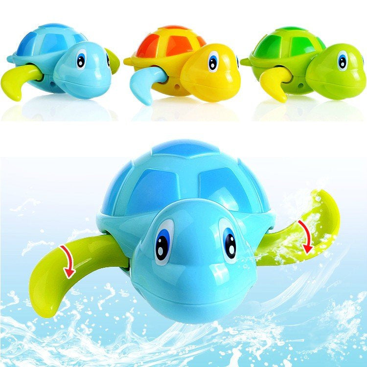 Cute Turtle Wind-Up Swimming Toy (1 piece)