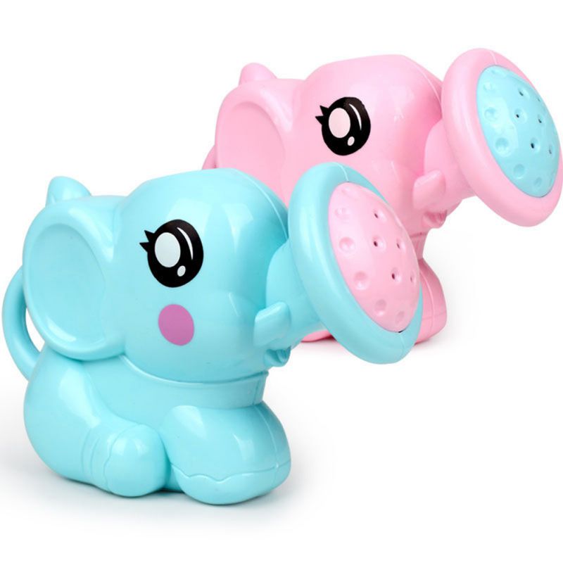 Baby Elephant Bath Toy Water Spray Shower (Pink / Blue)