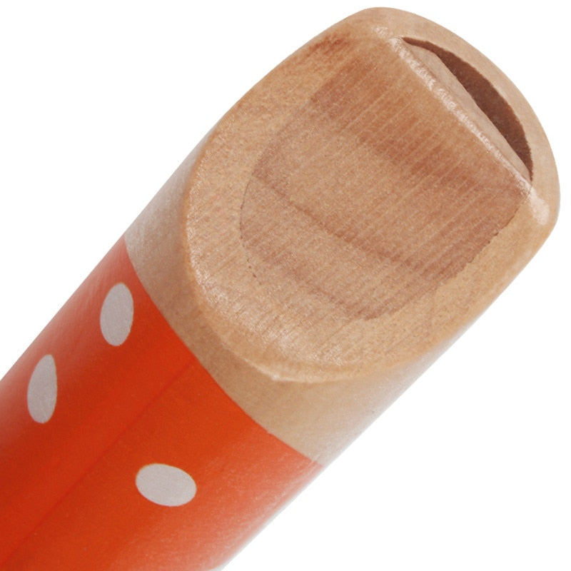 Colourful Wooden Musical Whistle Toy