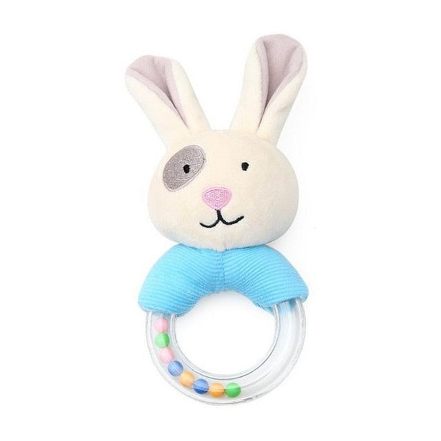 Plush Baby Rattle Teething Ring (5 options available)