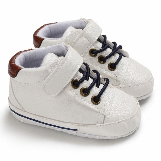 Baby Boy Shoes - White