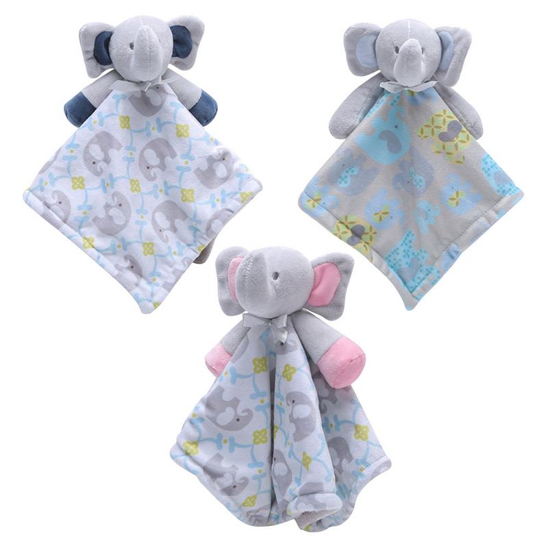 Plush Baby Comforter Doll (3 colours available)