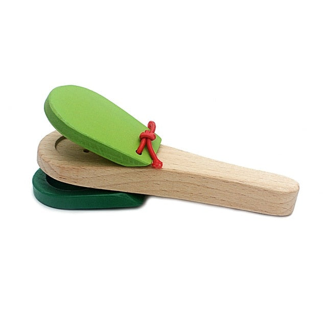 Wooden Musical Clapper Instrument Toy (2 colours available)